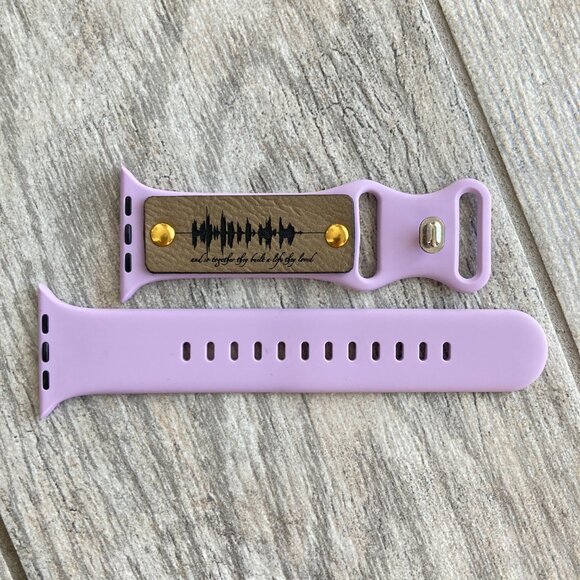 And So Together They Built A Life They Loved Band For Apple 42-49 - Light Purple - Picture 2 of 3